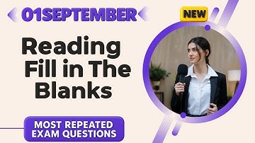 drag and drop fill in the blanks pte reading - September 2025 - Real Exam Questions with Answers