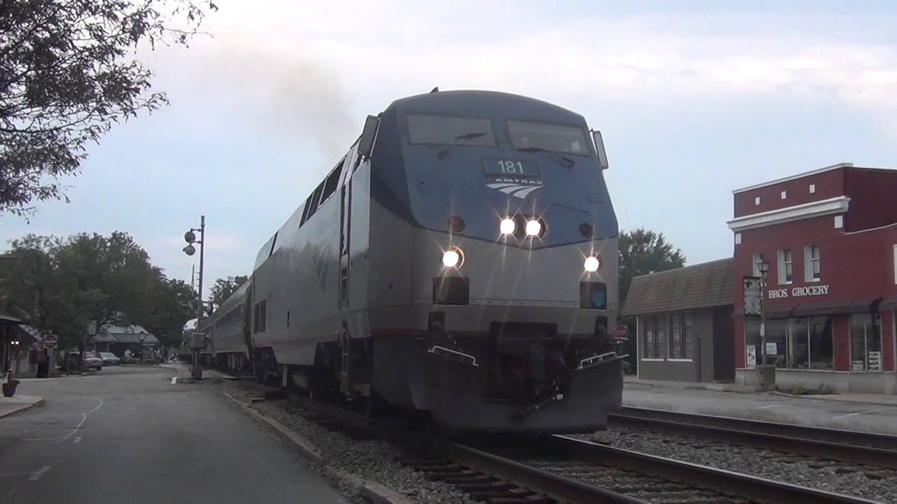 Amtrak 181 departing Ashland YouTube