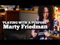 Capture de la vidéo Marty Friedman From Megadeth Talks About “Playing With A Purpose”