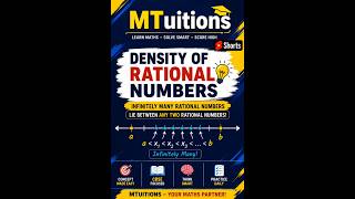 Infinite Rational Numbers Between Any Two Numbers? | Density of Rational Number