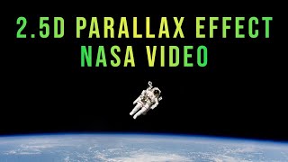 2.5D Parallax Effect - One Small Step - NASA Space Theme screenshot 3