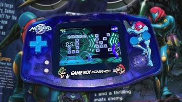YOU NEVER SEEN A METROID FUSION INSPIRED GBA BUILD…