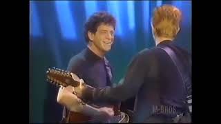 David Bowie 50th Birthday with Lou Reed 9 12