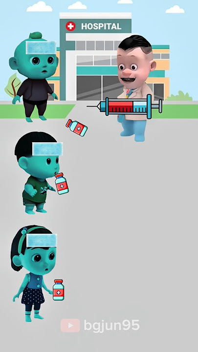 Come on, take your medicine to be healthy #cartoon #funny #comedy #shorts #cocomelon #trendingshorts