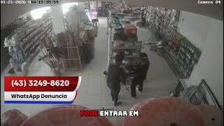 🚨 IMAGENS MOSTRAM FURTO EM DEPÓSITO DE MATERIAL DE CONSTRUÇÃO EM CAMBÉ 🚨 🚨 IMAGENS MOSTRAM FURTO EM DEPÓSITO DE MATERIAL DE CONSTRUÇÃO EM CAMBÉ 🚨