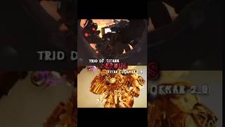 Trio Of Titans Vs Titan Clokman #Shorts #Skibiditoilet #Dafugboom #Vs