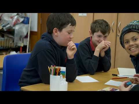 Behind the scenes with Dunbeg Primary School at Dunstaffnage Castle