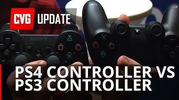 PS4 controller vs PS3 controller - Hands-on