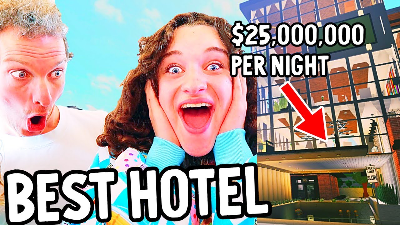 WHO CAN BUILD THE BEST HOTEL in Bloxburg ROBLOX Gaming w/ The Norris Nuts YouTube