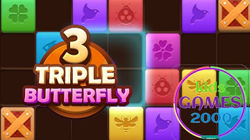 Triple Butterfly - A brand-new block matching game @kidsgames2000