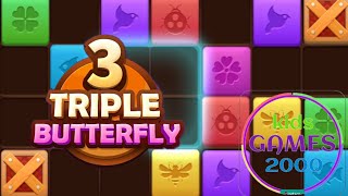 Triple Butterfly - A brand-new block matching game @kidsgames2000 screenshot 4