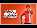 Jacob browns first interview at luton 
