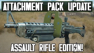 New AR Parts! - Attachment Pack Update (Fallout 4 Mod)