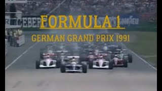 FORMULA 1 GERMAN GRAND PRIX 1991 HIGHLIGHTS