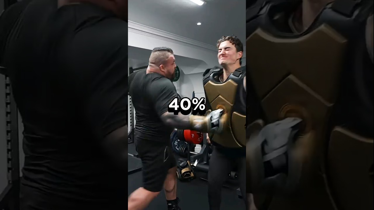 Eddie Hall Punches Me W/ Full Strength 🔥