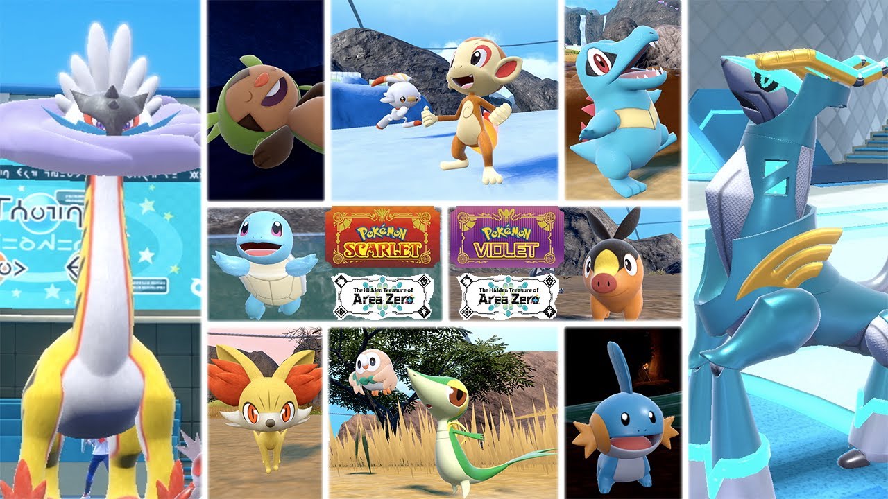 Pokémon Scarlet e Violet: Todos os novos Pokémon da nona geração