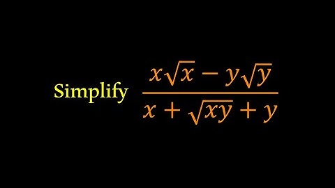 How to Simplify Complex Algebraic Fractions Easily