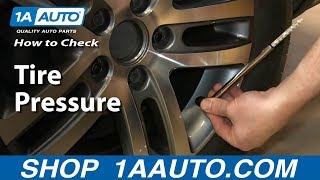 Beginner Car Care: Tire Pressure How to Check Inflate and Deflate Tires