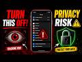 Hidden iPhone Privacy Settings You MUST Turn OFF NOW! Protect Your Data 🔒