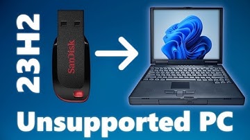 Bootable USB for Unsupported PC - Windows 11 23H2