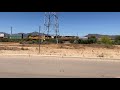 Union Pacific 5958 leads an intermodal train near cotaro farms road Marana Arizona