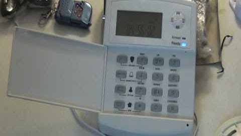 WIRELESS HOME SECURITY SYSTEM HOUSE ALARM w AUTO DIALER 5