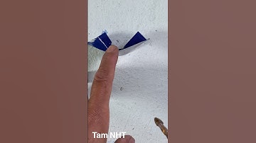 Khoan tường không bay bụi #Shorts #Tool tips idea