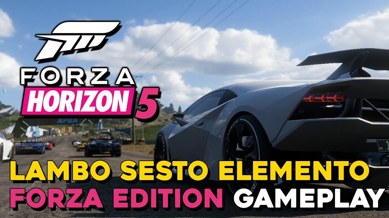 Forza Horizon 5 Lamborghini Sesto Elemento Forza Edition Gameplay (XBOX Series S)