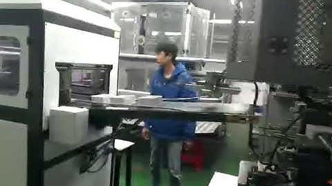RB185A Automatic rigid box maker with Yamaha mechanical arm and visual positioning 机械手3