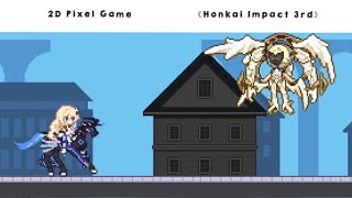 Honkai Impact 3 2D Pixel Game [Fun Animation] screenshot 1