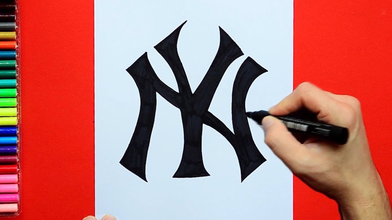 How To Draw a New York Yankee Jersey! 