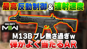 【CoD:MW2】最高反動制御＆連射速度を誇るAR『M13B』ブレ無さ過ぎるｗ カスタム紹介『虎琉』【Call of Duty: Modern Warfare II】