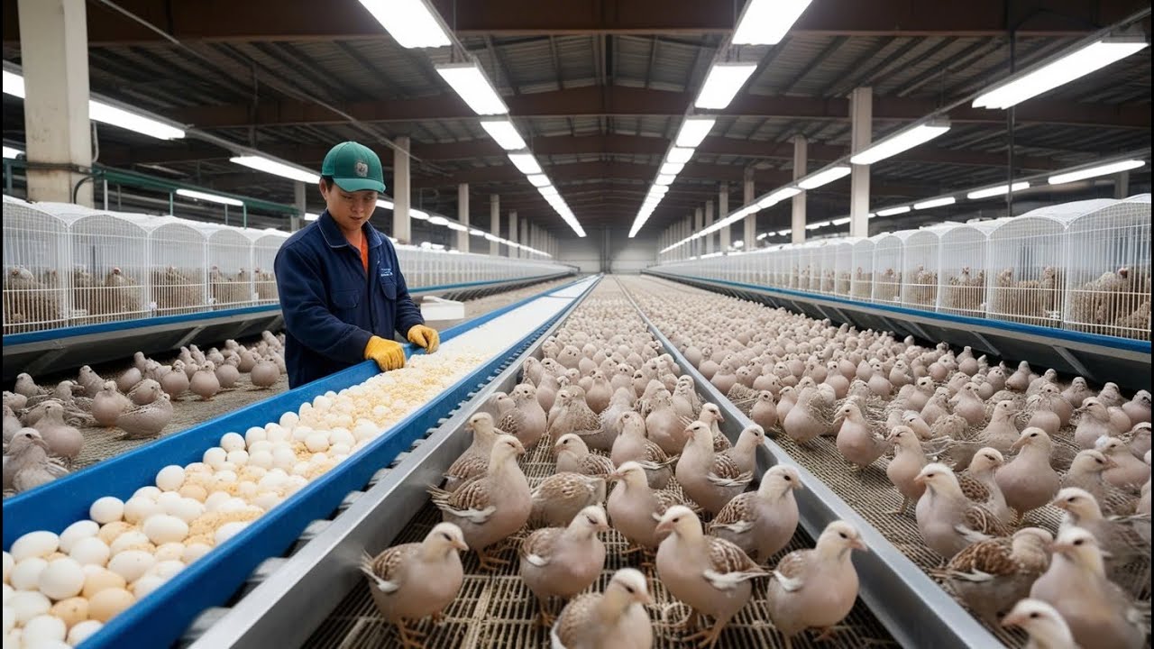 How Modern Quail Farms Are Taking Egg Production to the Next Level!