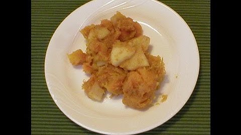 Roasted Butternut Squash with Apples