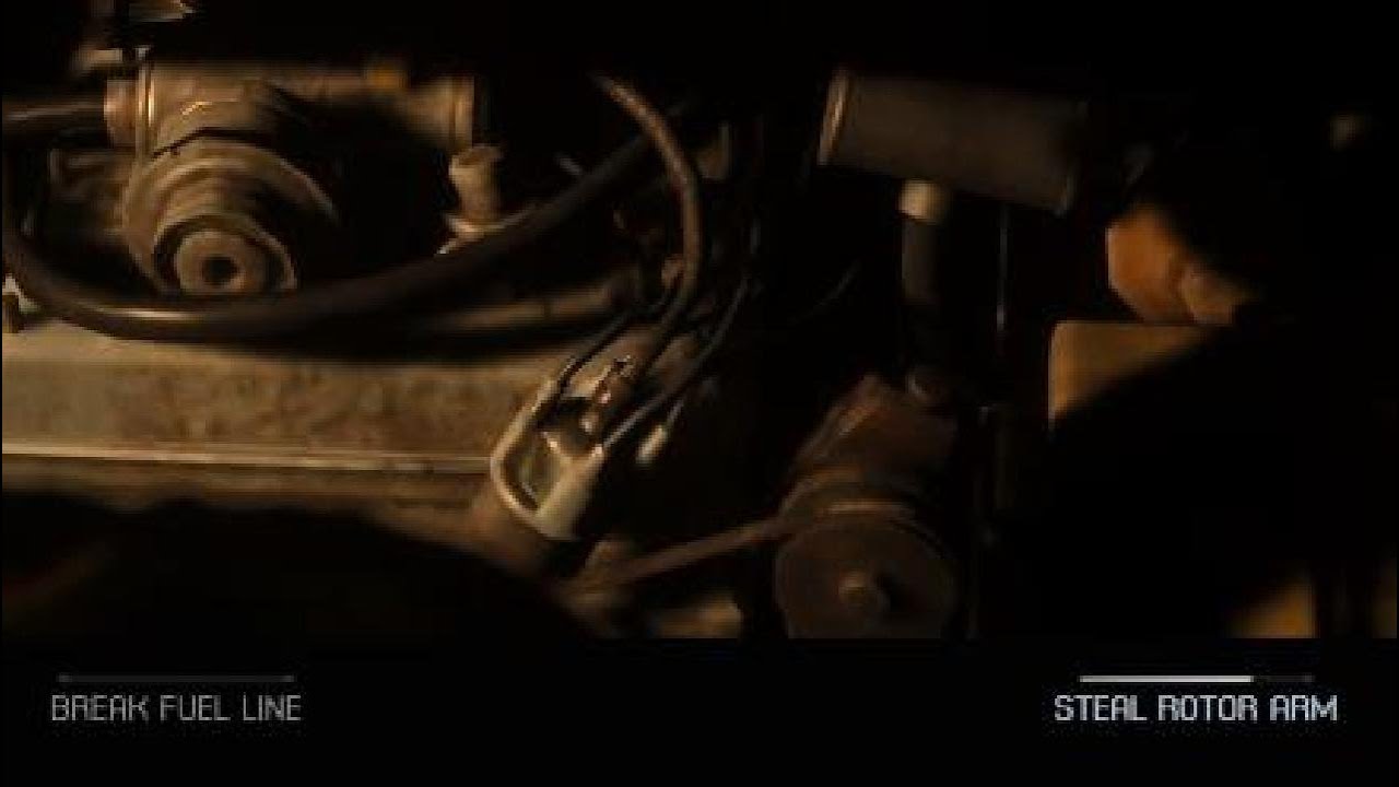 The Quarry Jacob messed up with the van break fuel line or steal