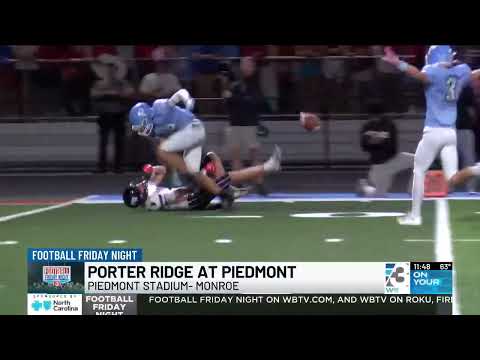 Football Friday Night: Porter Ridge High School  vs. Piedmont High School - Oct. 3, 2025
