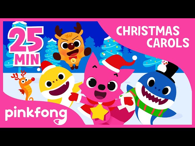 Best Carols for Kids  Christmas Carols  +Compilation  Pinkfong Songs