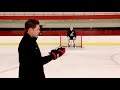 Be a goalie training   low to high read dri