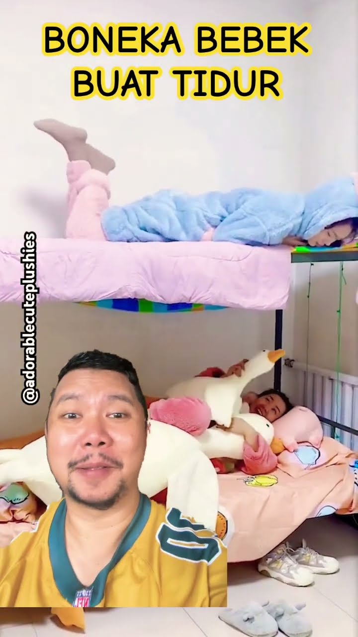 BONEKA BEBEK BUAT TIDUR KAKAK!!!? #funny #cuteplush #plushdoll #cute #plush #shortsfeed
