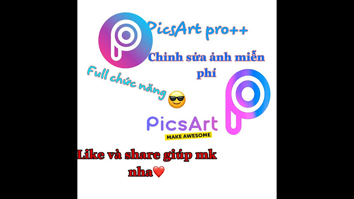 Hướng dẫn cài đặt picsart photo studio