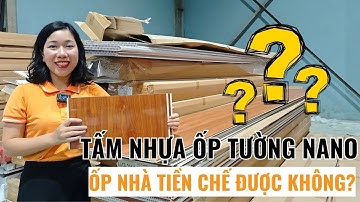 Tấm nhựa ốp tường nano có dùng cho nhà tiền chế không? | Ứng dụng tấm ốp tường nano | Lê Hạ Haroma