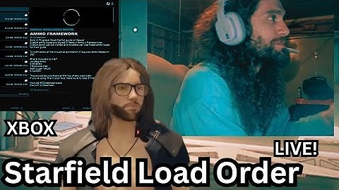 100+ Mod Reviews LIVE Starfield Xbox Load Order HOW TO! #starfield #starfieldmods #starfieldxbox