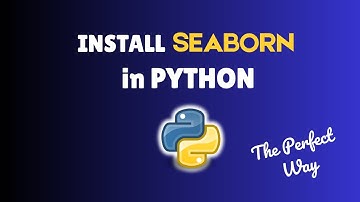 How to install Seaborn in Python 3.13 in 2025 | install Seaborn in Python #installation