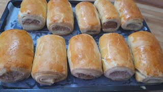 Nigerian Sausage Roll Recipe/ How to Make Sausage Rolls Beginners Friendly