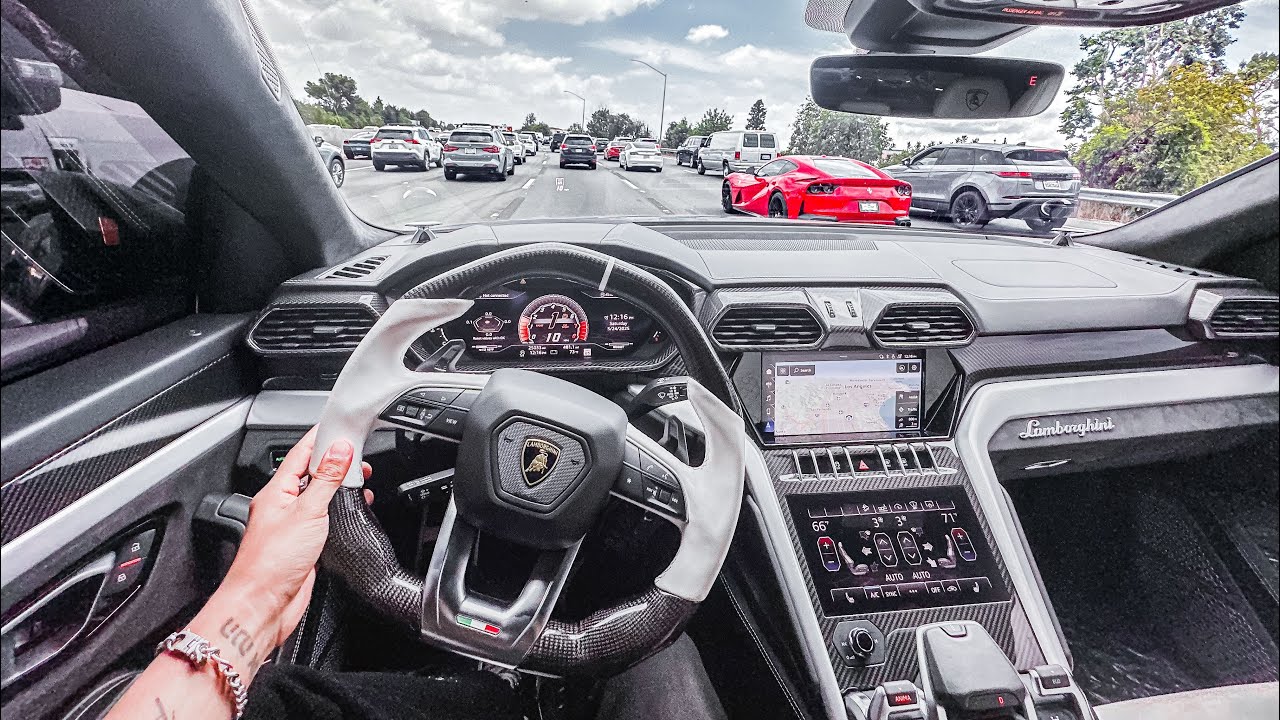 CUTTING UP IN TUNED LAMBORGHINI URUS | POV DRIVE | LOS ANGELES