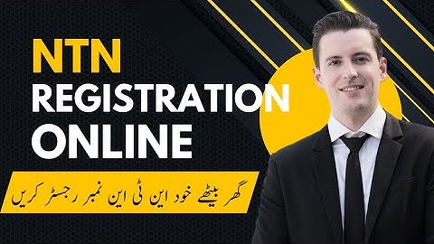 NTN Number Registration Online 2025 | Step by Step Guide FBR NTN Registration