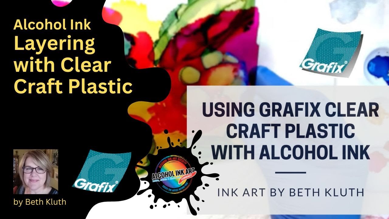 Grafix Craft Plastic 12x12 Clear 