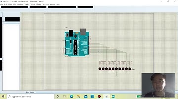 Memprogram Dan Merangkai Simulasi Running LED Menggunakan Mikrokontroler Arduino Di Proteus
