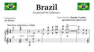 Liberace plays Aquarela of Brazil