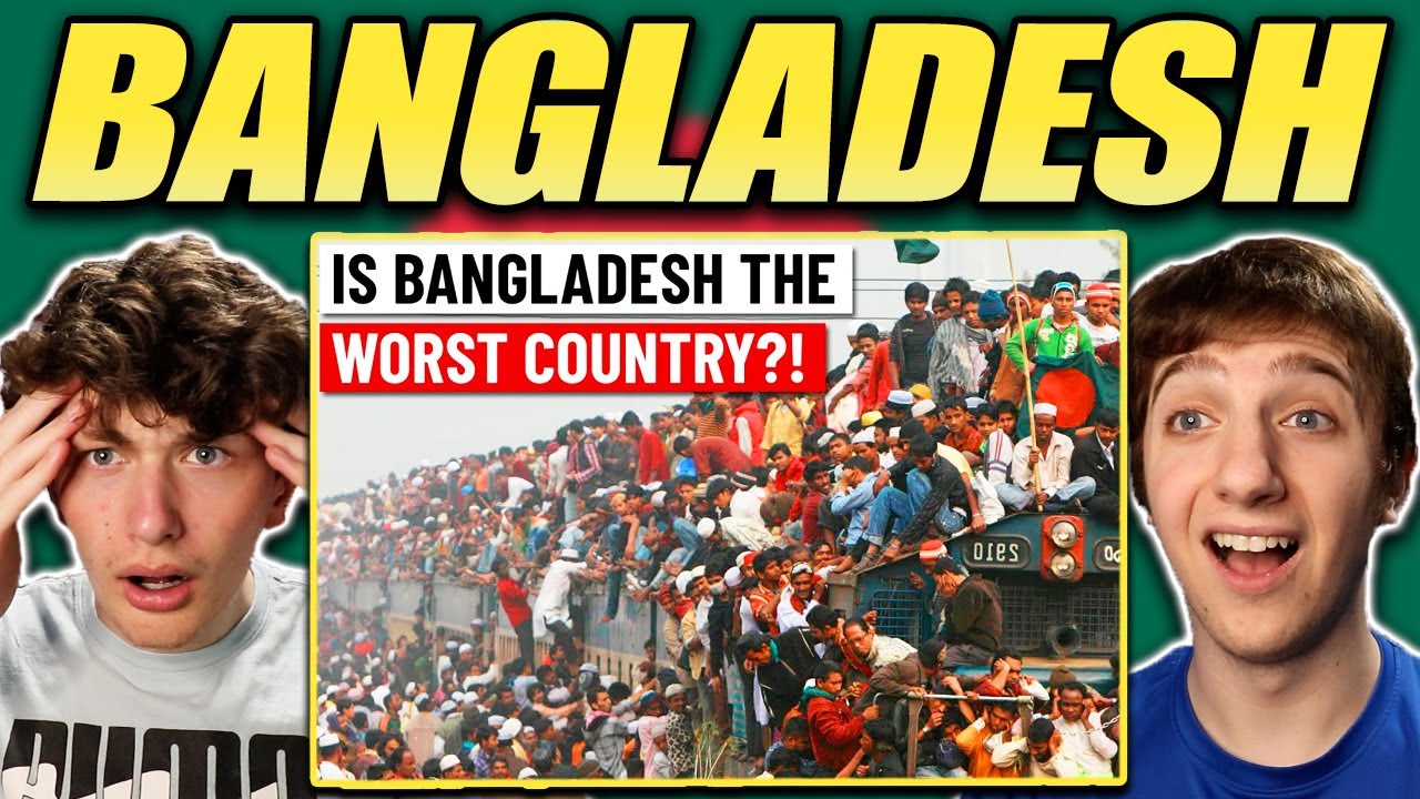 Americans React to Bangladesh is the worst country in the world!